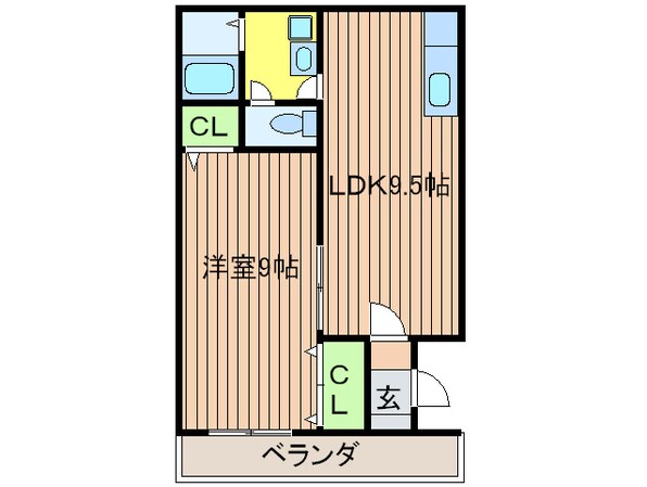 メゾン高槻の物件間取画像